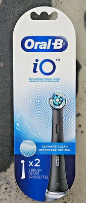 #ad Oral B iO Series Ultimate Clean Electric Toothbrush Replacement 2 pack $18.97