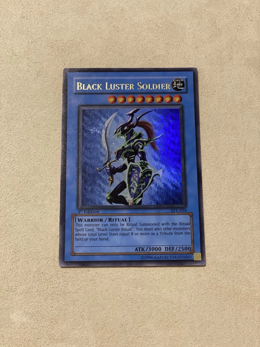 Black Luster Soldier SYE-024 Starter Deck: Yugi Evolution for sale