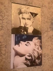 Madonna Vinyl LP Lot of 2 VG+ ‘83 Self-Titled w/ HYPE & ‘86 True Blue w/ POSTER
