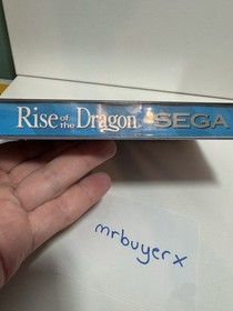 Rise of the Dragon Factory Sealed for Sega CD COMPLETE with Box and Manual CIB