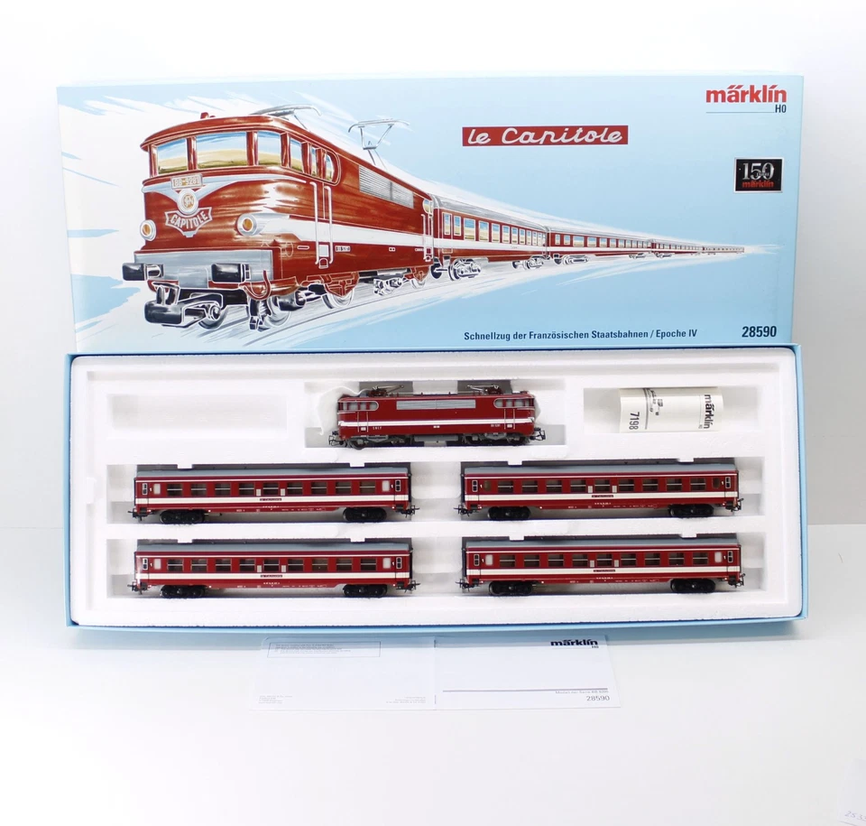 Märklin H0 28590 Schnellzug Le Capitole SNCF Tin Plate digital lf2533
