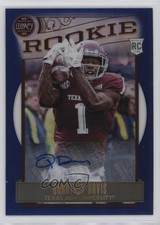 2020 Legacy Rookies Premium Penmanship Sapphire 6/35 Quartney Davis Auto 1bg9