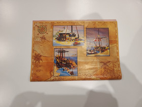 Istruzioni di montaggio Lego Barracuda Set 6285 Lego