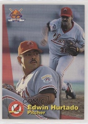 1997-98 Line Up Venezuelan Winter League Edwin Hurtado #105 0s5