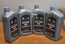 4x Qts Honda Acura Oem Atf Type 3.1 9spd Automatic Transmission Fluid New