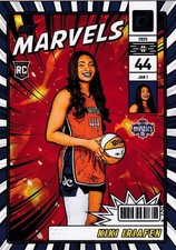 2025 Panini Donruss WNBA - Net Marvels  #16 Kiki Iriafen, Washington Mystics