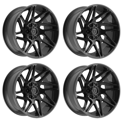 #ad Set 4 20quot; Gear Off Road 777B Vortex 20x10 6x135 6x5.5 19mm Gloss Black Wheels $1550.77