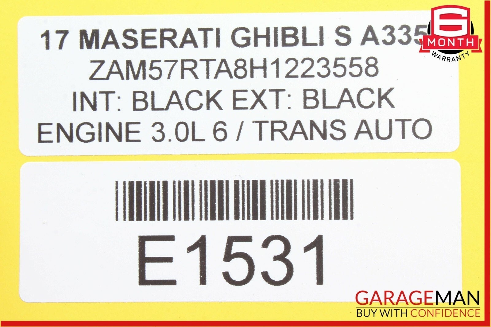 Maserati Ghibli 2014-2018 FRONT+RIGHT Door panel