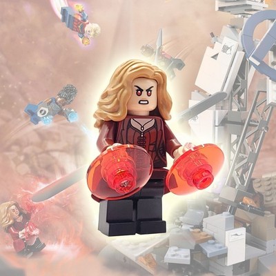 LEGO  Marvel Endgame Figur sh897 - Wanda Maximoff +Zubehör - aus Set 76266 - NEU