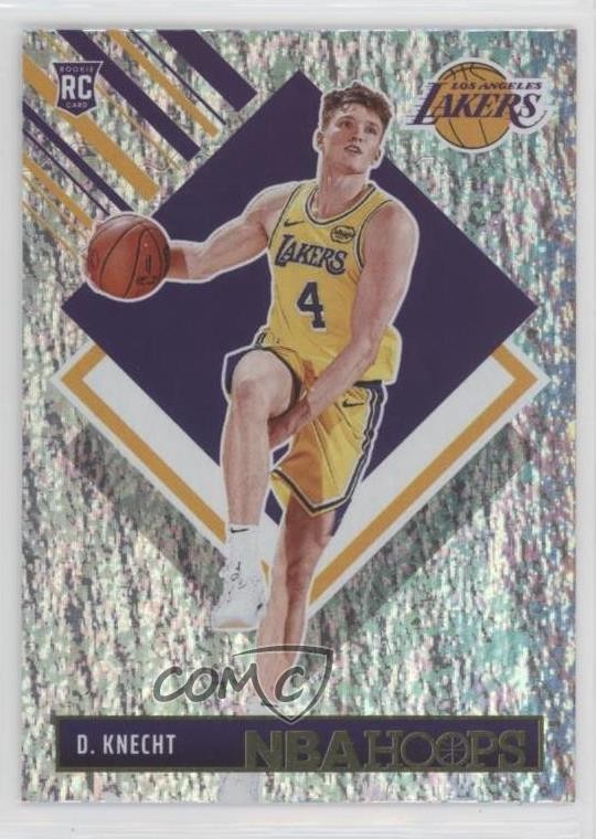 2024-25 Panini NBA Hoops Hoops Tribute Texture Dalton Knecht #294 0q3