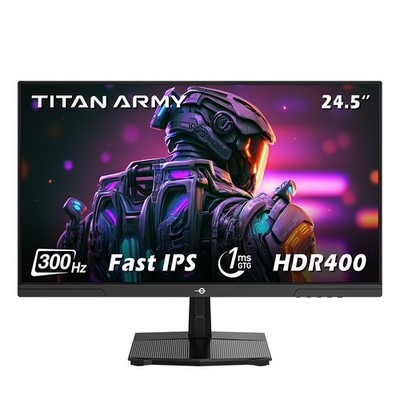 TITAN P2510HS 24.5'' Gaming Monitor 300Hz Gaming PC 1080P FHD,Fast IPS,1ms GTG