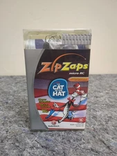 2003 Radio Shack Cat In The Hat Zipzaps Micro RC Car New Open Box Unused 1:64