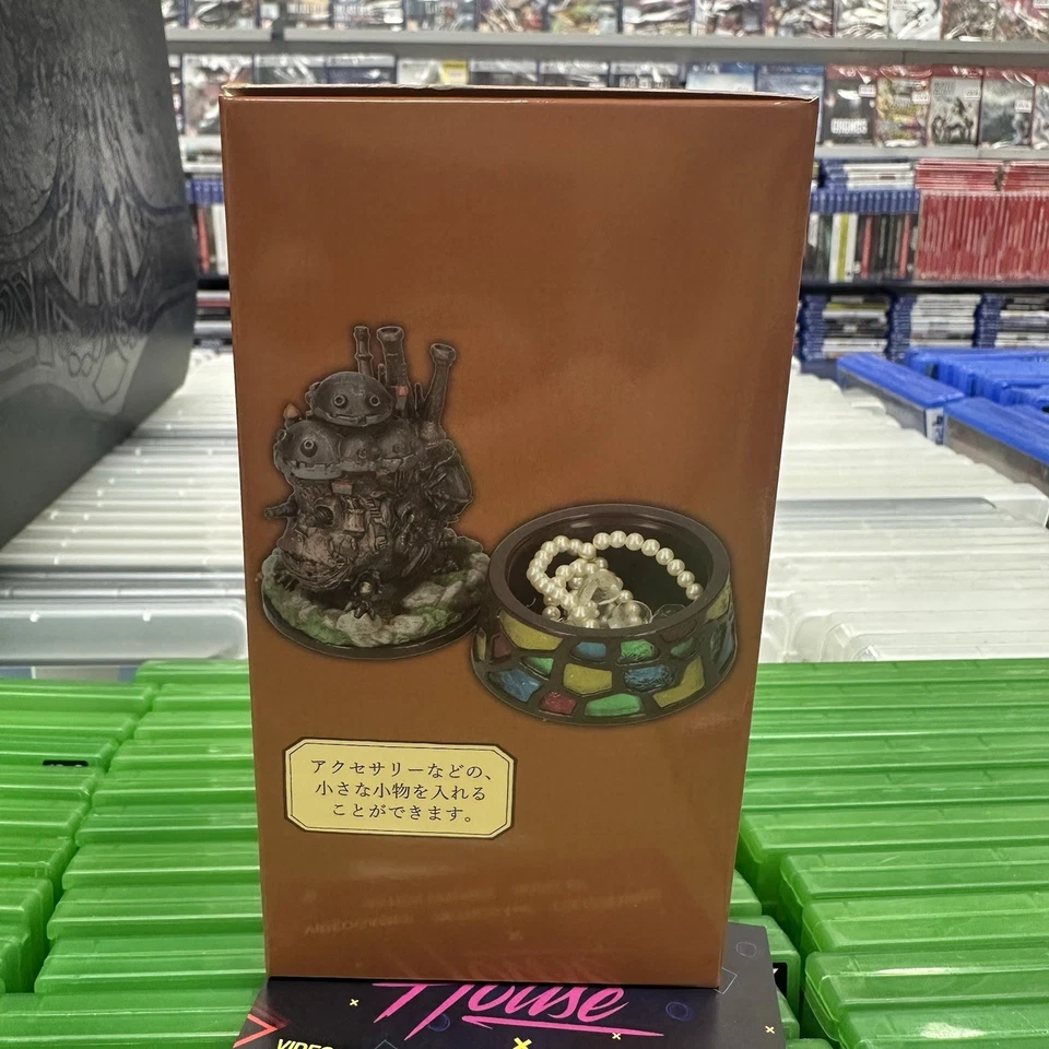 PORTAGIOIE ACCESSORY BOX IL CASTELLO ERRANTE DI HOWL STUDIO GHIBLI NUOVO 9CM NEW - Immagine 4 di 4