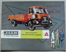 MORRIS 4 TON TRUCKS Commercial Vehicles Sales Brochure Oct 1959 #24815