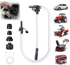 Gas Can Fuel Pump Cordless - 3.8 GPM Fast Flow Fuel Transfer Pump with Auto-Stop