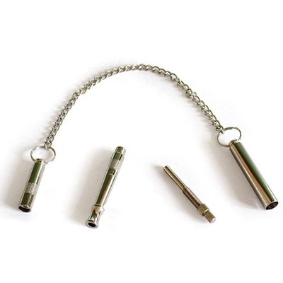 Ultrasound Dog Training Whistles with Keyring for Pet Dog Training Outdoor Use