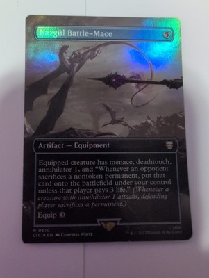 Nazgul Battle-Mace (Borderless) Commander: the Lord of the Rings: Tales of...