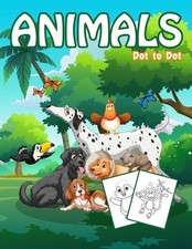 Nick Marshall Dot to Dot Animals (Paperback) Activity Book for Kids (UK IMPORT)