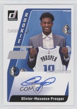 2023-24 Panini Donruss Next Day Auto Olivier-Maxence Prosper #ND-OMP Auto 3hd