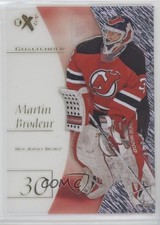 2012-13 Fleer Retro 1997-98 E-X 2001 Design Martin Brodeur #30 HOF av1