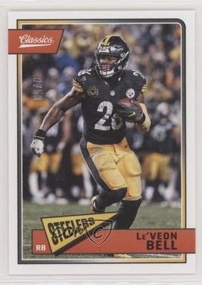 2018 Panini Classics Blank Back 18/50 Le'Veon Bell #78 0k0