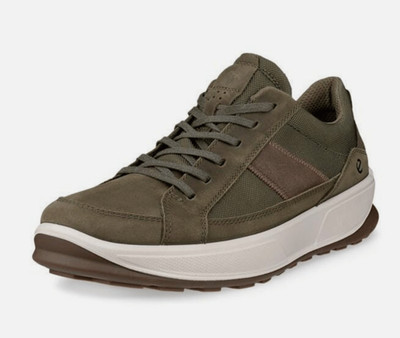 ECCO Byway 2.0 Low Tex Herren UK 10,5 - 11 EU 45 Grün Sneaker Turnschuhe Schuhe