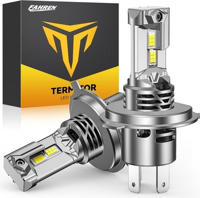 TERMITOR H4/9003 LED Headlight Bulb 65000LM Ultra Brig High/Low Beam 10Year Life