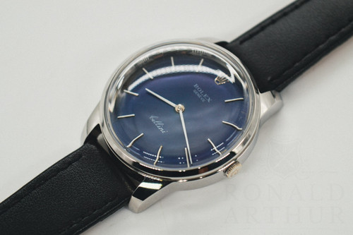 Gents Watch Genuine Rolex Cellini Dial Movement Crown/Stem & Hands Recased 34mm