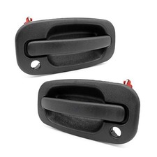 Left and Right Pair of Exterior Door Handles Compatible with 1999-2007 Chevy