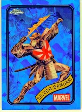 2025 Topps Chrome Sapphire Edition Marvel #59 Silver Samurai
