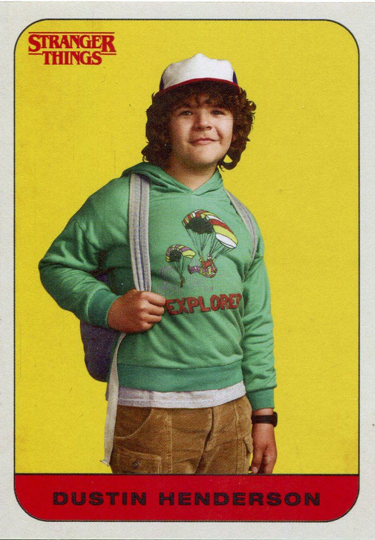 Stranger Things Season 1 Character Chase Sticker #5 Dustin
