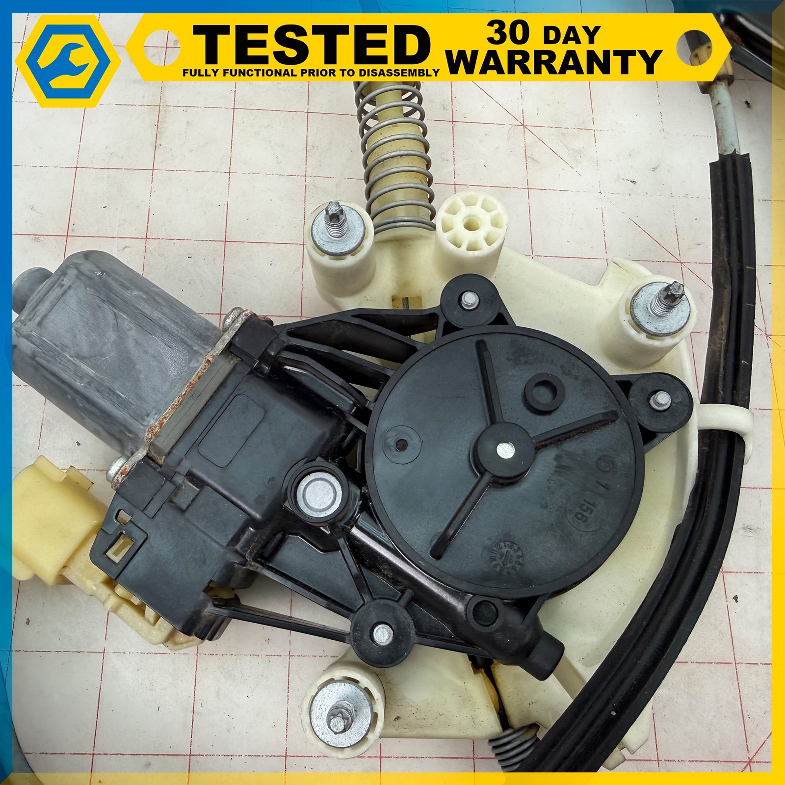 14-24 MASERATI GHIBLI QUATTROPORTE REAR LEFT SIDE WINDOW REGULATOR MOTOR OEM