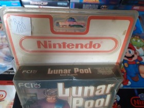 Jeu LUNAR POOL NEUF SOUS BLISTER RIGIDE Nes Nintendo en FRA Complet Scell&eacute; 