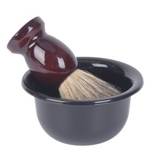 Plastic Shaving Bowl Beard Razor Cup Shave Brush Face Cleaning Soap Cup Tool F