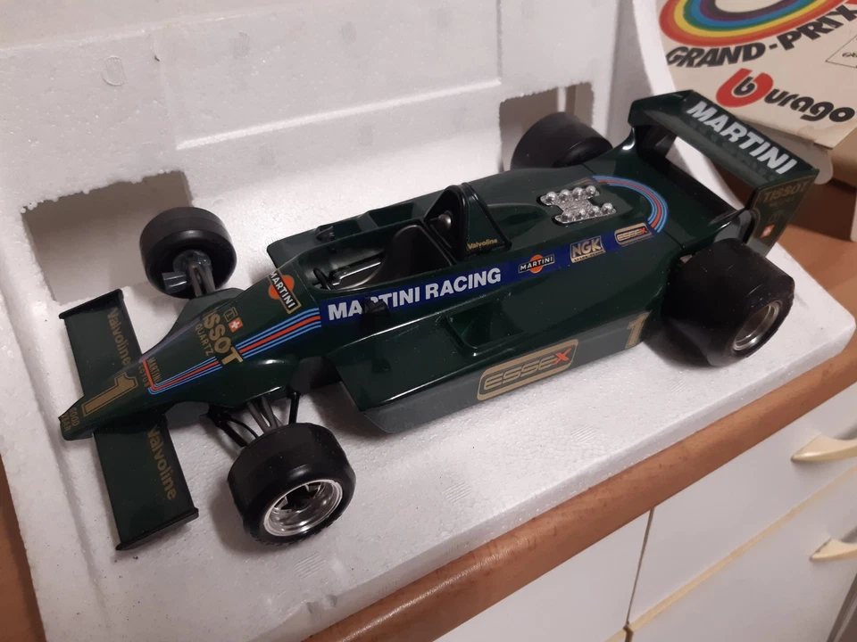 LOTUS MK4/79 MARTINI RACING / TISSO F1 FORMULE 1 N°1 VERTE 1/14 BBURAGO 2106 - Photo 4/4