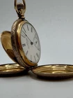 Rare Antiqued 1890’s GOLD FILLED WALTHAM designed Engraved Pocket Watch Excellen