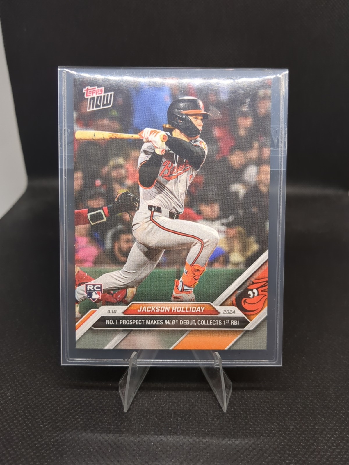 2024 Topps Now Jackson Holliday RC #61 MLB Debut Orioles