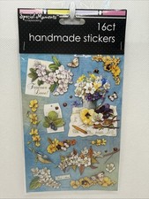 Special Moments 16CT Handmade Stickers 3-D - Flowers Scrapbooking