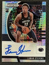 2020 Prizm Draft Picks Lamar Stevens Rookie Prospect Auto Hyper RC