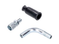 Gaszug Rohrbogen 90° FüR Dellorto Phva Vergaser 12-17,5Mm