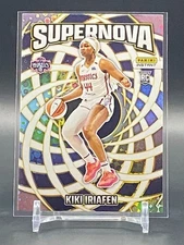 2025 Panini Instant WNBA Kiki Iriafen Rookie Supernova Mystics RC #SN-18