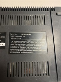 SEGA Master System Power Base Model No. 3010-A Console Only UNTESTED AS IS