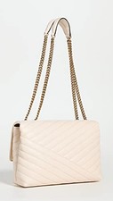 NEW CREAM - TORY BURCH KIRA CONVERTIBLE SHOULDER BAG ONE SIZE