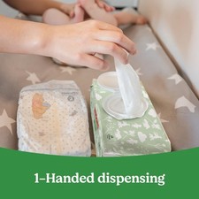 Huggies Natural Care Sensitive Baby Wipes Unscented Hypoallergenic 56 Count