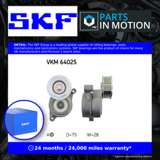 Aux Belt Tensioner fits MAZDA 3 BK 1.6 03 to 08 Z6 Drive V-Ribbed SKF Z62215980