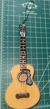 7" ACOUSTIC GUITAR CHRISTMAS ORNAMENT -Detailed Loose Strings