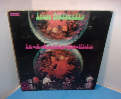 Vtg 1968 Iron Butterfly In A Gadda Da Vida Album LP Vinyl Record ATCO