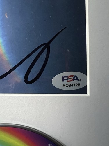 Coldplay Band Signed ‘Moon Music’ CD Insert Framed Display PSA/DNA COA - Picture 2 of 5