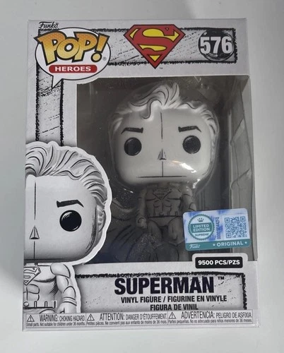 SUPERMAN Funko Pop LE 9500 Shop DC UNIVERSE Sketch