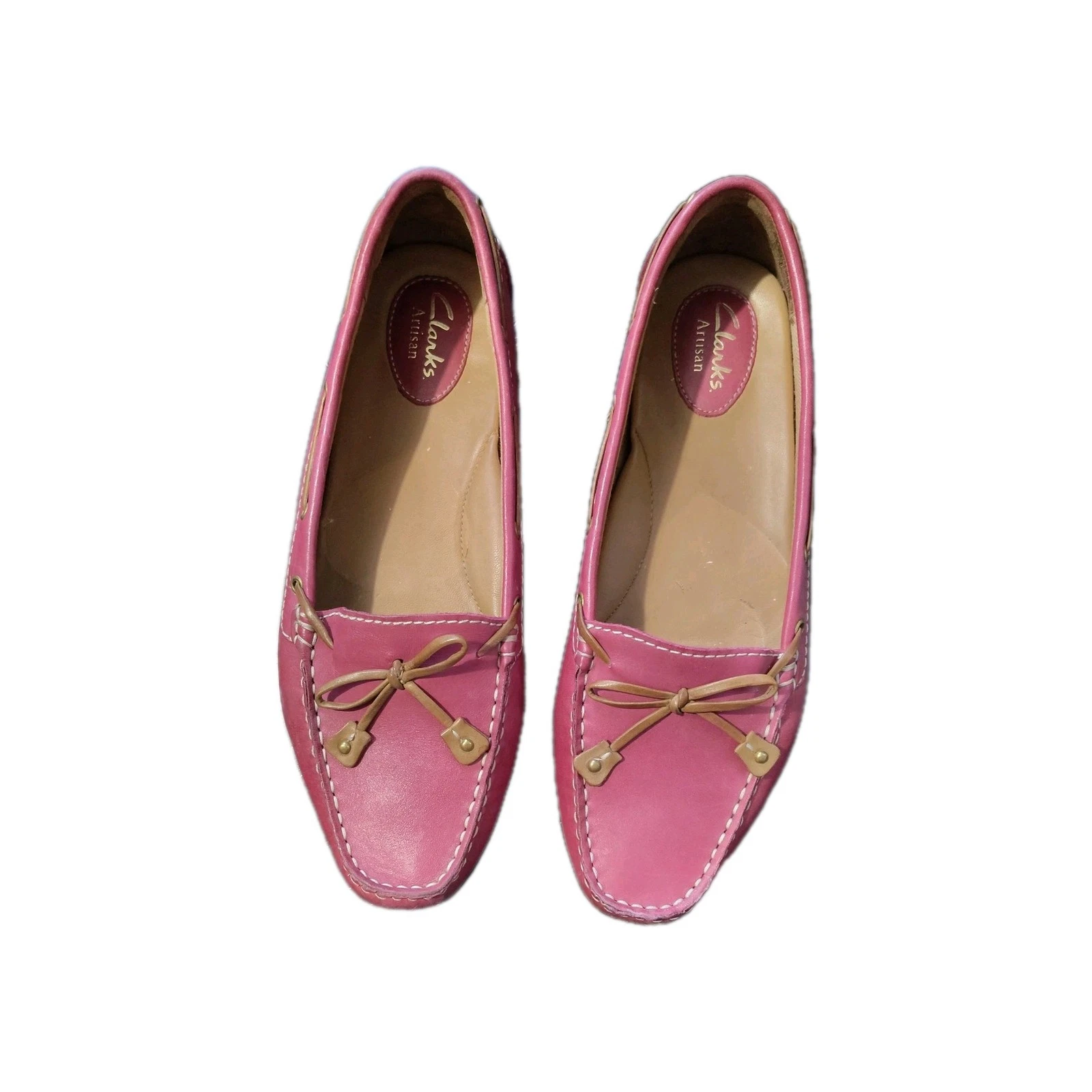 Mocassino donna Clarks Artisan mocassini slip on rosa lampone scarpe basse 9 5 m